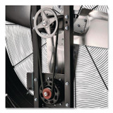 GLOBAL INDUSTRIAL 600555 48" Portable Drum Blower Fan, Black