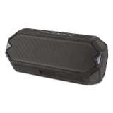 SAKAR INTERNATIONAL INC. Altec Lansing® IMW1400BLKT2 HydraBoom Bluetooth Speaker, Bluetooth/Lightening/Micro USB/Qi/USB-A/USB-C, Black