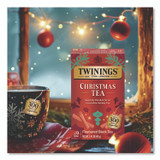 TWININGS NORTH AMERICA INC TNA50062 Christmas Tea, 0.07 oz Individually Wrapped Tea Bags, 20/Box