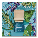 LIFELINES 114502 Essential Oil Meditative Grounding Stones and Crisp Mountain Air Essential Oil, Gray, 2/Pack