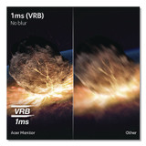 ACER AMERICA SA272UEBIIP SA272U WQHD LED Monitor, 27" Widescreen, IPS Panel, 2560 Pixels x 1440 Pixels