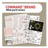 3M/COMMERCIAL TAPE DIV. Command™ PRMHP6ESF Limited Edition Decorative Hook Variety Pack, (4) Small (Supports 1 lb), (2) Medium (Supports 3 lb), Plastic, White, 6/Pack