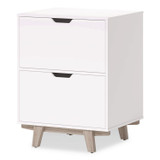 THOMASVILLE FURNITURE INDUSTRIES SPLSWHLFTV Whitney 2-Drawer Lateral File Cabinet, Letter/Legal Size File Drawers, 23.75" x 20" x 31.25", White