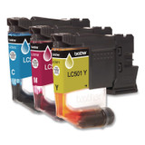 BROTHER INTL. CORP. LC5013PKS LC5013PKS Ink, 200 Page-Yield, Cyan/Magenta/Yellow, 3/Pack