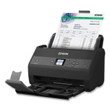 EPSON AMERICA, INC. B11B250202 WorkForce ES-865 Color Duplex Document Scanner, 600 dpi Optical Resolution, 100-Sheet Duplex Auto Document Feeder