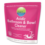 DIVERSEY 9320999 Acidic Bathroom and Bowl Cleaner, Lavender Scent, 4 g Packets, 12 Packets/Bag with 1 qt Spray Bottle
