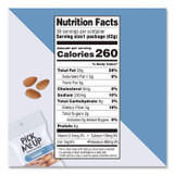PICK ME UP PROVISIONS PM62980 Roasted and Salted Almonds, 1.5 oz Pouch, 36/Box