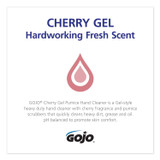 GO-JO INDUSTRIES GOJO® 2354-08 Cherry Gel Pumice Hand Cleaner, Cherry Scent, 10 oz, 8/Carton