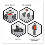 TENACIOUS HOLDINGS, INC. ergodyne® 12010 Chill-Its 6230 Standard Phase Change Cooling Vest with Packs, Cotton, Large/X-Large, Khaki