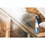 RUST-OLEUM CORPORATION Zinsser® 343746 Bulls Eye 1-2-3 Primer Spray, Turbo Spray System, Interior/Exterior, Flat Bright White, 26 oz Aerosol Can, 6/Carton