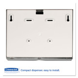 KIMBERLY-CLARK PROFESSIONAL Professional* 09216 Windows Scottfold Compact Towel Dispenser, 10.6 x 4.75 x 9, Stainless Steel