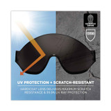 TENACIOUS HOLDINGS, INC. ergodyne® 60220 Skullerz 8975V Class C Safety Helmet with 8991 Visor Kit, Smoke Lens, 6-Point Ratchet Suspension, White