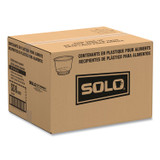 DART SOLO® SD8 Sundae Cups, 8 oz, Plastic, Clear, 50/Bag, 20 Bags/Carton