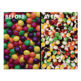 TOOTSIE ROLL INDUSTRIES Office Snax® 00645 Freeze Dried Candy, Rainbow Rocks, Assorted Fruit, 1.87 lb Bag, 12/Carton