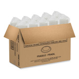 DART 20DLV Dome Lids for Foam Cups and Containers, Vented, Fits 5 oz to 32 oz Cups/Containers, Plastic, Translucent, 1,000/Carton