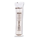 DART SOLO® DF8 Flat-Top Dome PET Plastic Lids, For 6 oz to 10 oz Containers, 3.96" Diameter x 1.25" h, Clear, 1,000/Carton