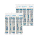 DART SOLO® DF35 Flat-Top Dome PET Plastic Lids, For 3.5 oz Containers, 3.13" Diameter x 1.25" h, Clear, 1,000/Carton