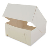 SOUTHERN CHAMPION TRAY SCT® 24293 Bakery Boxes, 9 x 9 x 4, White, Paper, 150/Carton