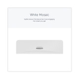 KIMBERLY-CLARK PROFESSIONAL Professional* 58772 ICON Faceplate for Coreless Standard Roll Toilet Paper Dispenser, 3.56 x 12 x 1.5, White Mosaic