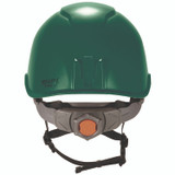 TENACIOUS HOLDINGS, INC. ergodyne® 60282 Skullerz 8976LED Class E Safety Helmet with LED Light, 6-Point Ratchet Suspension, Green