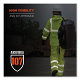 TENACIOUS HOLDINGS, INC. ergodyne® 25435 GloWear 8376K Lightweight HV Rain Suit, X-Large, Lime