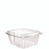 DART CH32DED ClearPac SafeSeal Tamper-Resistant/Evident Containers, Domed Lid, 32 oz, Clear, Plastic, 100/Bag, 2 Bags/Carton