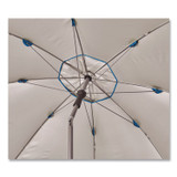 TENACIOUS HOLDINGS, INC. ergodyne® 12966 SHAX 6199 Lightweight Work Umbrella and Stand Kit, 90" Span, 92" Long, Blue Canopy