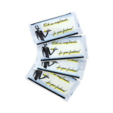 AMERCAREROYAL RF1MU The Ultimate Fingerbowl, Individually Wrapped, Lemon Scent, White, 250/Carton