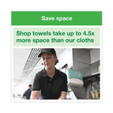 SCA TISSUE Tork® 192480 Low-Lint Cleaning Cloth, 1-Ply, 14 x 16.34, Unscented, Turquoise, 120/Pack, 4 Packs/Carton