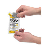 GO-JO INDUSTRIES GOJO® 6380-04 Scrubbing Towels in Counter Display, Hand Cleaning, 12.25 x 10.5, Fresh Citrus, 4 Boxes, 80 Individually Wrapped Wipes/Carton