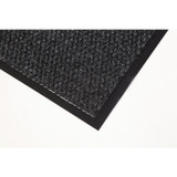 CROWN MATS & MATTING MN0046AC Marathon Wiper/Scraper Mat, Rectangular, Anthracite/Black Textured Needle-Punch Surface, 48" x 72"