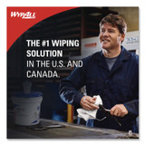KIMBERLY-CLARK PROFESSIONAL WypAll® 0600104 Power Clean Wipers for Solvents WetTask Customizable Wet Wiping System, 6 x 12, Unscented, 95/Roll, 6 Rolls/1 Bucket/Carton