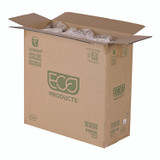 ECO-PRODUCTS,INC. EP-BSC32-WA World Art Renewable and Compostable Food Container, 32 oz, 4.05" Diameter x 5.8" h, Tan, Paper, 25/Pack, 20 Packs/Carton