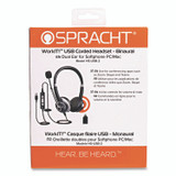 SPRACHT HSUSB2 SPT-HSUSB2 Over-the-Head Binaural Headset