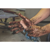 ITW PRO BRANDS SCRUBS® 42201 Hand Cleaner Towels, 1-Ply, 12 x 8, Citrus, Blue/White, 100 Packets/Carton