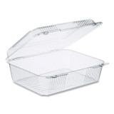 DART C80UT1 StayLock Clear Hinged Lid Containers, 10.5 x 8.6 x 3.8, Plastic, 200/Carton