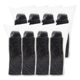 DART B16SB PresentaBowls Pro Black Square Bowls, 16 oz, 5 x 5 x 2.5, Plastic, 63/Bag, 8 Bags/Carton
