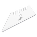 SLICE, INC. 10524 Safety Utility Knife Blades, Rounded Tip, Ceramic Zirconium Oxide, 2/Pack