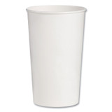 DART SOLO® TPH445P2050 Double Sided Poly (DSP) Paper Cold Cups, 44 oz, White, 500/Carton