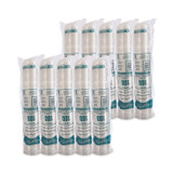 DART DNR610 Plastic Dome Lid, Fits 9 oz to 10 oz Cold Cups, Clear, 1,000/Carton