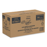 DART PET90UT1 StayLock Clear Hinged Lid Containers, 8 x 13.38 x 2.6, Clear, Plastic, 200/Carton