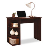 EASY 2 GO WEOF0146CC Student Desk with Bookcase, 40" x 19" x 30", Dark Wood Finish