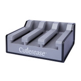 WNA, INC. SPDISPNSR Cutlerease Dispensers, Holds 120 Spoons, 2.25 x 11.25 x 24, Gray