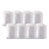 DART C32DDLR ClearPac Clear Container Lids, Dome, 6.5 x 7.5, Clear, Plastic, 63/Pack, 8 Packs/Carton