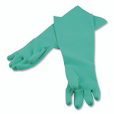 CFS BRANDS San Jamar® 19NU-S Nitrile Dishwashing Gloves, 21" Long, Small, Green, Pair