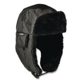 TENACIOUS HOLDINGS, INC. ergodyne® 16899 N-Ferno 6802ZI Zipper Trapper Hat + Universal Bump Cap, L/XL, Black