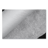 TABLEMATE PRODUCTS, CO. LS4050WH Linen-Soft Non-Woven Polyester Banquet Roll, Cut-To-Fit, 40" x 50 ft, White
