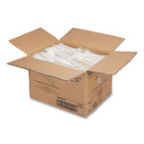 WNA, INC. EPS072 EcoSense Renewable Plant Starch Cutlery, Individually Wrapped, Mediumweight Fork, Plastic, Natural, 750/Carton