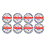 GEORGIA PACIFIC Dixie® 16217 Heavy Duty Disposable Dinnerware, Large Plate, Paper, 11.5" dia, Floral, Blue/Yellow/White, 12/Pack