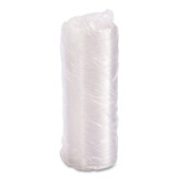 DART SOLO® 32CLR Non-Vented Cup Lids, Fits 32 oz/44 oz Hot Cups, Plastic, Clear, 500/Carton